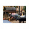 Table de ping pong convertible 220 coloris noir