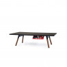 Table de ping pong convertible 180 coloris noir