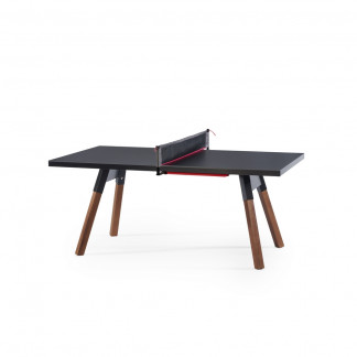 Table de ping pong convertible 180 coloris noir