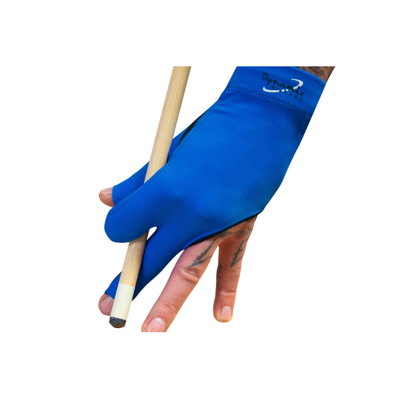 Gant de billard Dynamic Premium L/XL Bleu - 3 Doigts