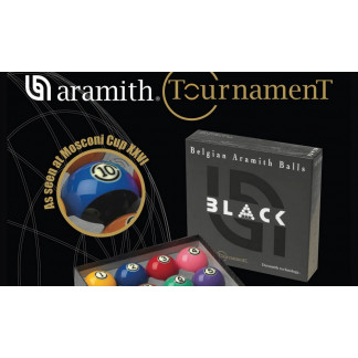 Billes de billard américain Aramith Ø 57,2 mm Tournament Black