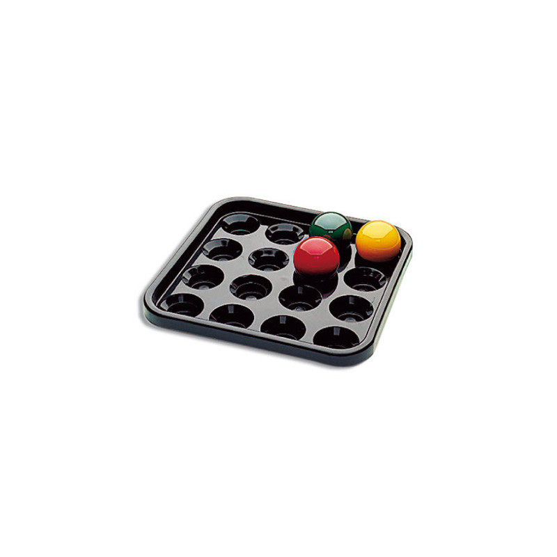 Plateau de billard pour 16 billes de 50.8 mm