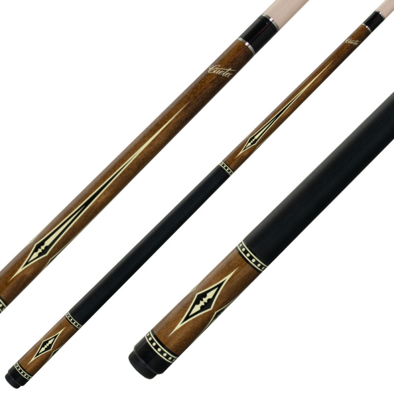 Queue de billard américain Cuetec Warrior Marron