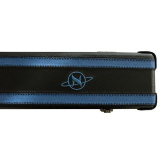 Boîtier Sirius Noir et Bleu pour 2 queues de billard 3/4 Nox Cue