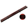 Boîtier Sirius Noir et Rouge pour 2 queues de billard 3/4 Nox Cue