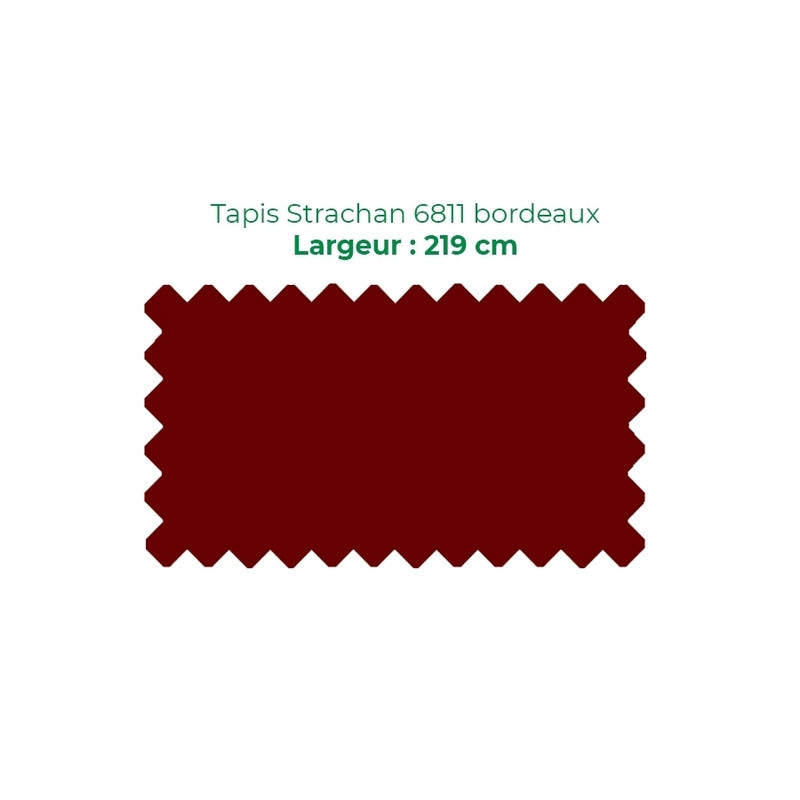 Tapis 6811 Strachan Pool,219 cm Bordeaux WoE