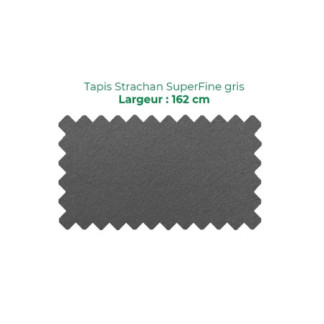 Tapis Strachan SuperFine 162cm Gris